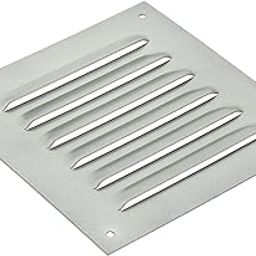 Nixnine Aluminium Ventilation Jali & Kitchen Jali Ventilator Grill (Silver, 150mm X 150mm x 1.5mm) (6x6 Inch) Pack of 2-image-54