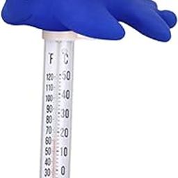 CALANDIS Floating Water Thermometer Thermometer for Bath Indoor Outdoor Swimming Pool Fish | Pool & Spa Thermometers | Pool Chemicals & Testing | Pools & Spas-3