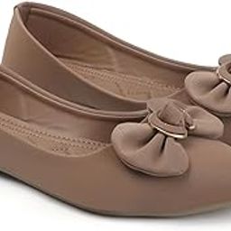Women’s Elegant Bow Ballerina Flats | Soft Comfort Slip-On Ballet Shoes | Party & Casual Wear-image-88