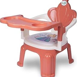 LavRit Baby Feeding Chair, with Tray Chair/Booster Plastic Chair for Kids/Feeding Chair for Kids,Portable Eating/Safe Chair(1-4 Years)/Upto 30 Kgs (Red)-image-54
