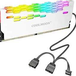 CALANDIS™ Heatsink Radiator ARGB Heat Sink Spreader RAM Memory for DIY white | Memory (RAM)-31
