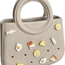 The Style SutraBeach Tote Bag Waterproof EVA Trendy Beach Hole Bag for Outdoor Pool Holiday Khaki|Clothing, Shoes & Accessories | Womens Handbags & Bags| Womens Handbags & Bags-image-37