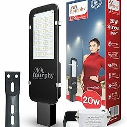 Murphy LED 20W Dusk to Dawn Auto Day/Night ON/Off Street Light, IP-65 Outdoor Light (Cool White, Pack of 1, Aluminum)-image-95