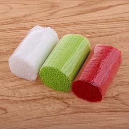 Club Bollywood®Latch Hook Kits Round Rug Canvas Handmade Needlework Supplies Strawberry|Crafts | Needlecrafts & Yarn | Pre-Cut Rug Yarn, Color Card, Blank Rug Canvas, Latch Hook, Color Drawings.-14