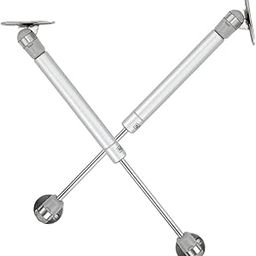 IWOWHERO 1set Gas Spring Supports Hydraulic Cabinet Hinge for Kitchen and Furniture Metal Construction Easy to Install-image-59