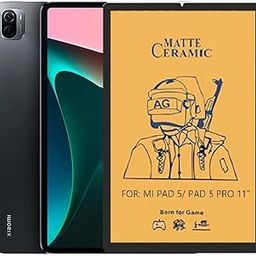 NEMIZI Tablet Matte Screen Guard for Xiaomi MI Pad 5 11 Inch -Black Edges [Matte Feel Temper(It's Not Glass)]-image-79