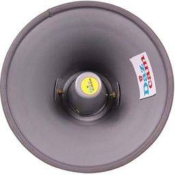 Daz Cam Loud Speaker Horn with 60 Watt Unit Horn Aluminum Body with Front Rubber Grip (Pack of 1)-22
