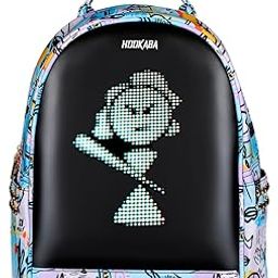 Dazz Roll LED Backpack 14L | Smart Pixel Display Bag | App Controlled, USB charge, Programmable Screen & Water Resistant | For School, College, Travel, Gym | Daypack for Women & Girls-image-21