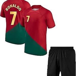 Ronaldo Jersey with Shorts for (Men,Kids,Boys)-image-7