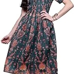 aarke ritu kumar Green Sandro Long Dress-picture-46