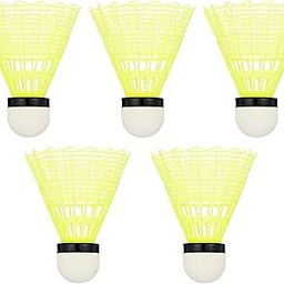 Li-Ning Smash Nylon Badminton Shuttlecocks (Yellow, Slow Speed) | Extreme Durability | Synthetic Cork-picture-26