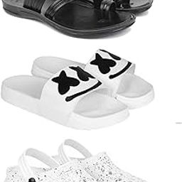 Men's Sandals | Lightweight Wear| Stylish & Easy to Wear For Men's PCV-SAN-(COMBO-3)-3152-3030-3057-image-121