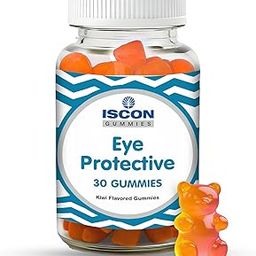 ISCON LIFE SCIENCES Eyes Protective Gummies Natural Eye Health Support with Lutein, Zeaxanthin & Vitamin A Protects Vision & Reduces Eye Strain 30 Gummies-image-74