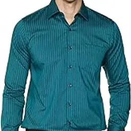 van heusen Van Hesuen Men's Slim Fit Durapress Superior Cotton Stripe Shirt-picture-46