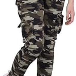 Women Camouflage Casual Dry Fit Six Pocket Regular Gym Green Trackpant-picture-12