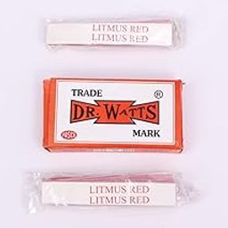 Pasco Red Litmus Paper For Lab And Scientfic Activities Test Paper Litmus Strips(100 Leaves)-6