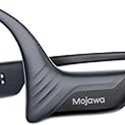 mojawa Purra Run Bone Conduction Sport Headphones, Open-Ear Bluetooth Headphones with Mic, IP67 Waterproof, Deep Bass, Voice Control, Secure Fit for Running, Cycling, and Workouts (Black)-9