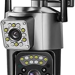 Panoramic 1080p Dual Lens Full HD Outdoor PTZ Wi-Fi Camera | Two-Way Audio |Color Light Vision | Alarm | Motion Alert | SD Card Support | 352° Pan & Tilt-picture-28