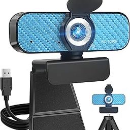 VDOR 1080P Webcam Computer Camera: Full HD Low-Light Wide Angle with Privacy Cover & Tripod – USB Plug and Play for Zoom/Skype/Teams – for Professionals & Gamers-25