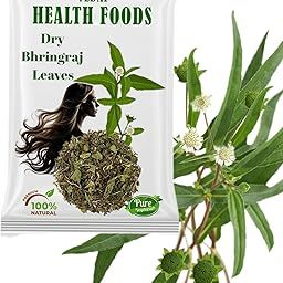 Vedai Health Foods Dry Bhringraj Leaves ( 100g ) Natural Herbal Raw Leaves / - Eclipta Alba/False Daisy/Keshraj | Raw Bringraj Leaf | Bhrangraj | Bhangra | Bhringraj For Hair Regrowth | Scalp Treatment | Curly | Straight | Wavy Hair Type Curry Leaves-image-71