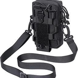 bnf® Bag with Shoulder Strap Waist Bag Pouch Organizer for Travel Hiking Black|Sporting Goods | |1 Piece Insert Modular(with Shoulder Strap)-image-61