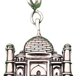 925 Sterling Silver Jewellery Taj Mahal Silver Charm Pendant - Fits in Bracelets, Chains and Necklace for Men and Women (Best Gift for Him/Her)-image-24