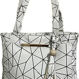 DaisyStar Backpack, Shoulder Bag, Abstract Print Leather Handbags for Women Ladies Girls for School, College, Office, Travel, Shopping, Daily Use(Pack of 1)-15