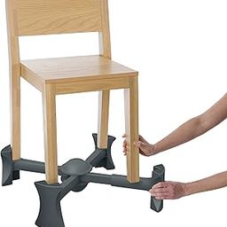KABOOST Booster Seat for Dining, Charcoal - Goes Under The Chair - Portable Chair Booster for Toddlers-image-82
