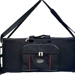 Tabla (For 3 Piece) Fiber Hard Case Bag with Trolley Wheels (Flight Case)-25