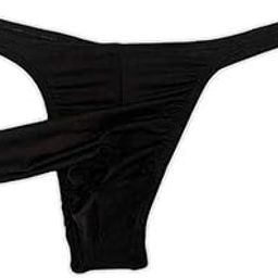 G-String Thong Underwear Pouch Panty for Men - Black-image-24