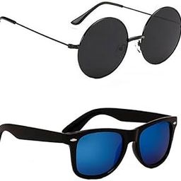 Stylish Casual Metal Plastic Black Polarized Female Sunglasses 1_mini rnd blk m blk wyr blk m blu C_10-image-64