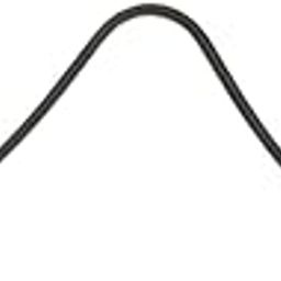 ATORSE Septum Mustache Nose Ring Mustache Septum Ring for Valentine Birthday Summer Black-picture-24