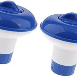 2X 5-Inch Floating Chemical Dispenser for Chlorine Tablet Pool Spa Sterilize-picture-29