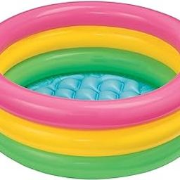 Intex Inflatable Baby Pool, Multi Color (2-feet)-31