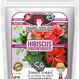 Sansar Green ® Hibiscus Bloom Booster, Essential Super Powerful Organic Fertilizer for Hibiscus Plants with ++ Flower Booster and Active Micro Organism (400 gm)-image-24