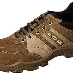 woodland Men's Leather Sneaker Shoes-picture-0