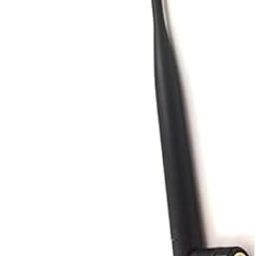 NISTECH Omni Antenna 5dbi Whip Rubber Duck (Pack of 1) 5dbi Whip Antenna WiFi 2.4GHz 5GHz 5.8GHz for SMA Male WiFi Wireless Network- 1pcs-28
