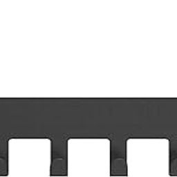 SOCHEP 6 Hook Design Versatile Door Hook Hanger Ideal for Organizing Clothes - Perfect Door Hangers for Clothes and Accessories Heavy Duty Carbon Metal Home-image-7