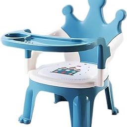 SMILE BABY Baby Chair for Kids Study Table Chair with Cushion Seat, Removable Food Tray & High Backrest-image-56