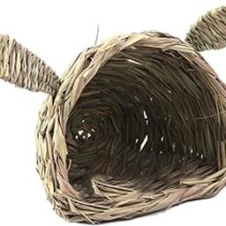 SECRET DESIRE Bunny Grass Tunnel Chew Toy Hay Bed for Small Animals Hamster Play and Sleep-picture-2