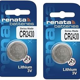 CR2430 Lithium Coin Cell Battery 3V, Swiss Made Type C Battery Suitable for Key fobs,-image-74
