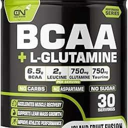 Canada Nutrition Instantized BCAA Power Punch 2:1:1 Workout Energy Drink | Pre/Post Workout Supplement | Recovery | Muscle Protein Synthesis | BCAA with L-Glutamine [30 Servings, Island Fruit Fusion]-11