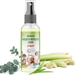 Brawn Herbal Mosquito Repellent Spray for Kids, Safe and Gentle on Skin, Pleasant Smell, DEET FREE Anti Mosquito Spray 45 ML-image-75