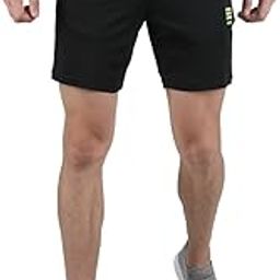 Men Black Regular Fit Shorts |2220101028-2-image-21