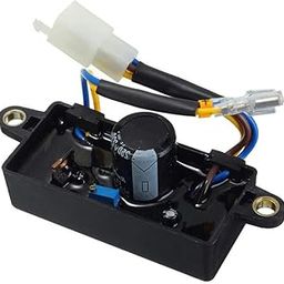 WowObjects® Voltage Regulator AVR For 2-3KW Single Phase Gasoline Generator, Stabilizer Electric Voltage Stabilizer -Black-75