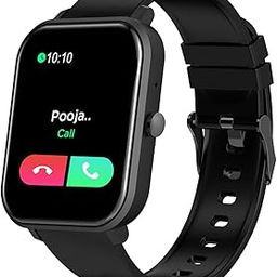pTron Force X11 Bluetooth Calling Smartwatch with 1.7" Full Touch Color Display, Real 24/7 Heart Rate Tracking, Multiple Watch Faces, 7Days Runtime, Health/Fitness Trackers & IP68 Waterproof (Black)-11