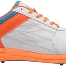 Gowin Test Cricket Shoes (White/Orange/Sky)-image-42