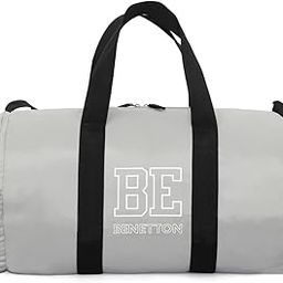 Drew Unisex Polyester Duffel Gym Bag - Grey-13