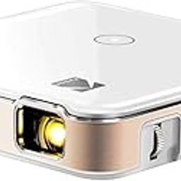 KODAK Luma 150 Pocket Portable Movie Projector w/Built-in Speaker for Home & Office Produces Images Up to 150 inches | HDMI, USB, MicroSD, Airplay & Miracast Enabled (White)-14