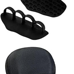 ATORSE 1 Pair Gym Grips for Weight Lifting Sturdy for Exercise Bodybuilding Fitness Black-image-101